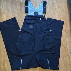 90’s workwear coveralls black